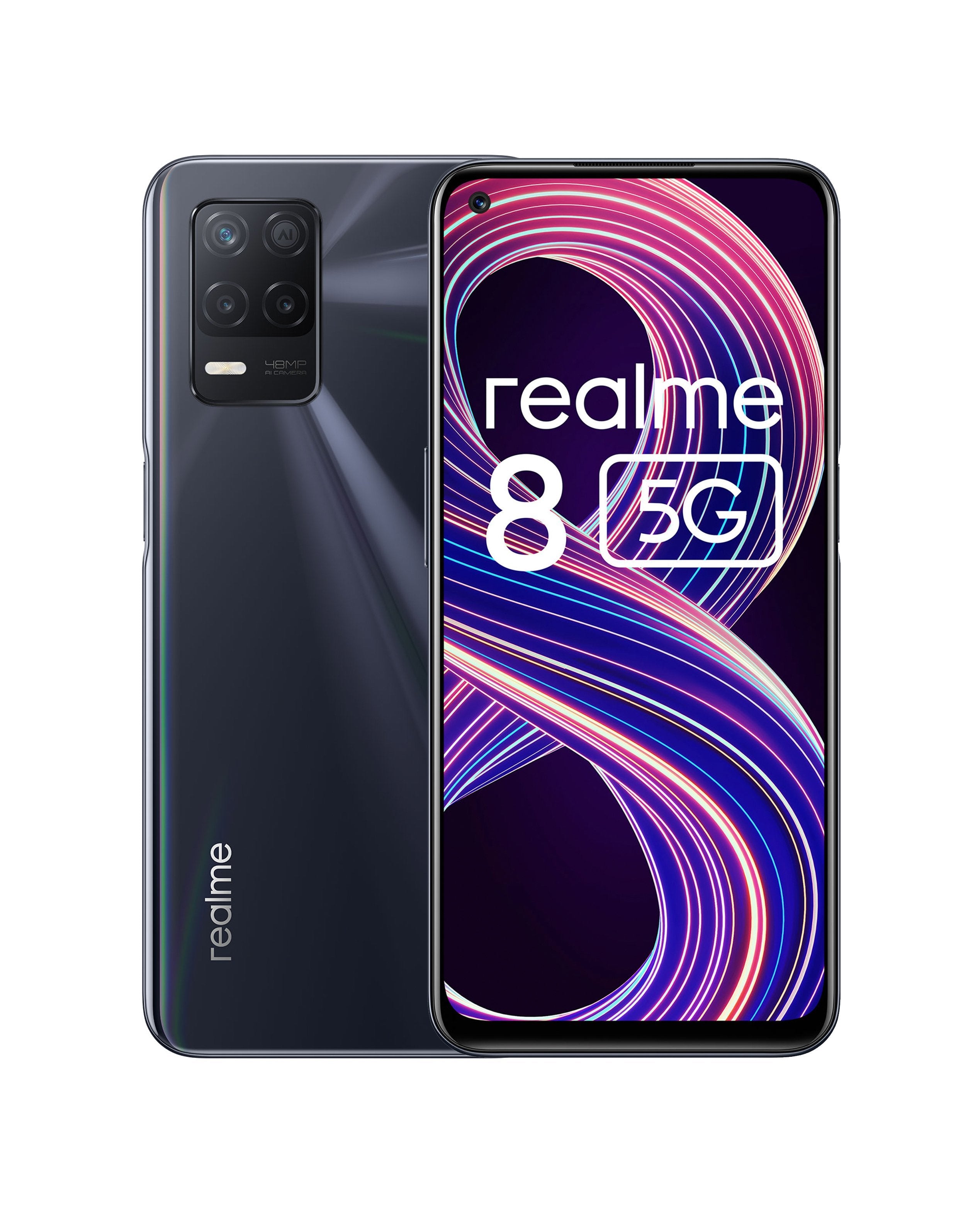 Smartphone Realme 8 5g 6/128gb Black Eu