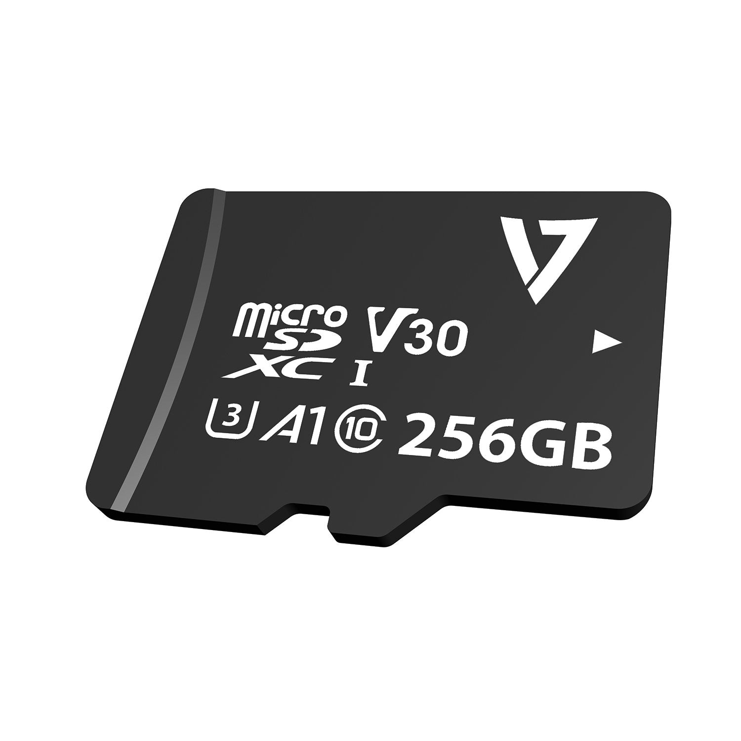 V7 Tarjeta Micro-Sdxc U3 V30 A1 Clase 10 De 256gb + Adaptador