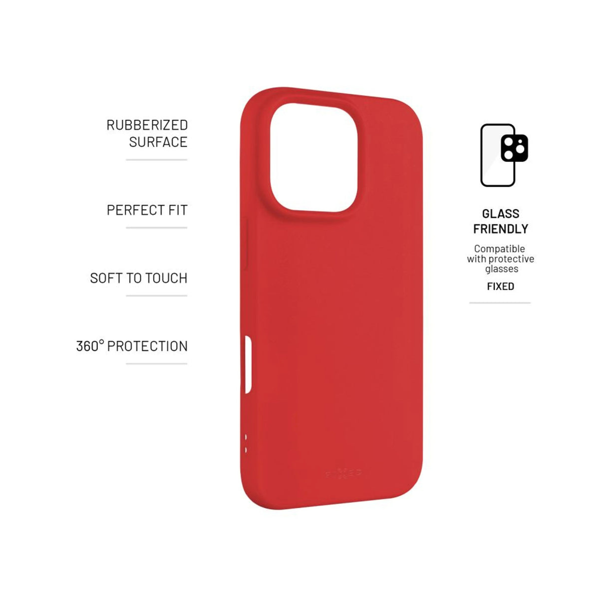 EAN 8591680171910 - FIXED FIXST-1402-RD funda para teléfono móvil 16 cm (6.3") Rojo imagen 3