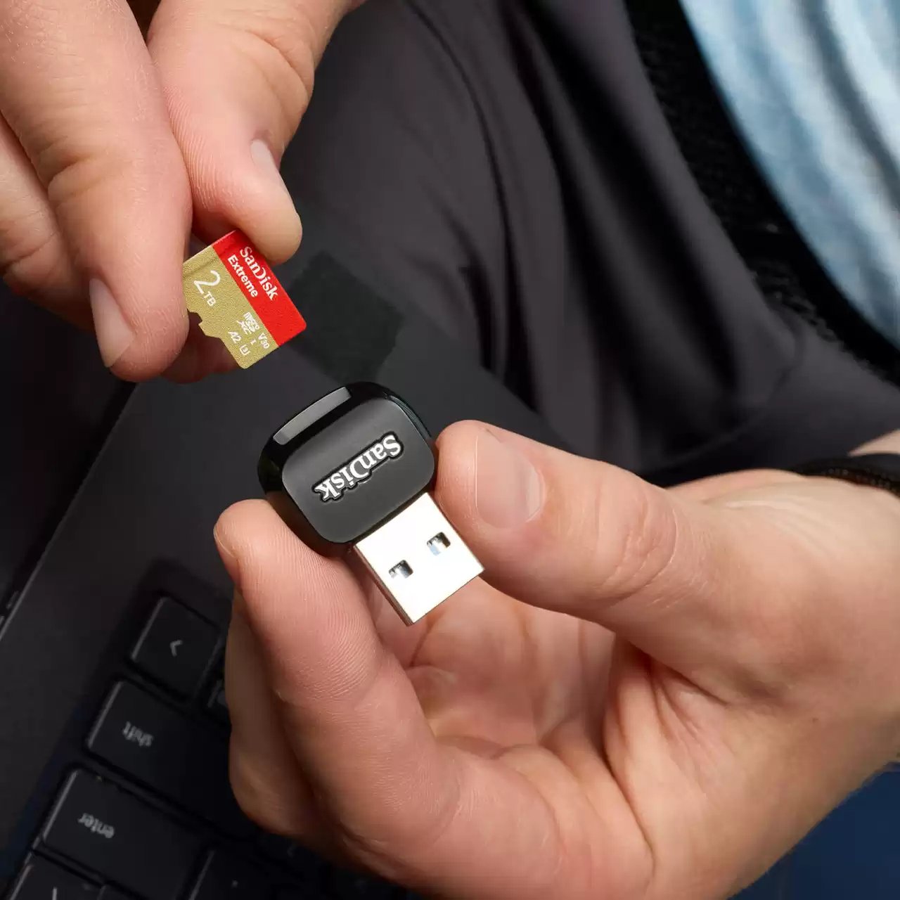 EAN 0619659208738 - SanDisk Extreme 2 TB MicroSDXC UHS-I Clase 10 imagen 4