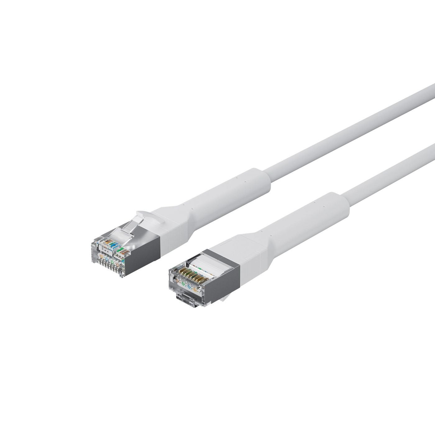 EAN 4017538138347 - Lanview LV-6AFTP-FLEX-ANG-0025W cable de red Blanco 0,25 m Cat6a U/FTP (STP) imagen 1