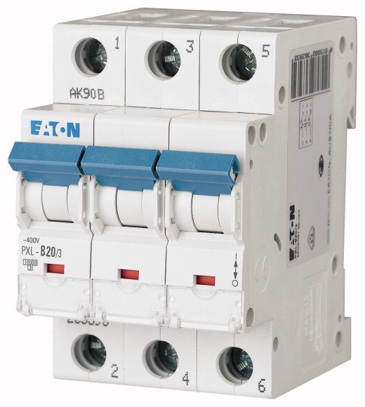 Eaton Pxl-C20 3 Ls-Schalter 20a 236427 ** 3p C-Char 236427
