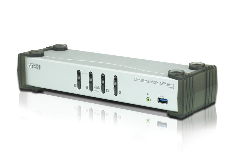 EAN 4719264645044 - ATEN CS1914-AT-G interruptor KVM Negro, Gris imagen 1