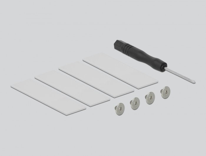 Pci Express X16 Karte Zu 4 X Intern Nvme M.2 Key M Mit Kühlkörper Und Lüfter - Bifurcation