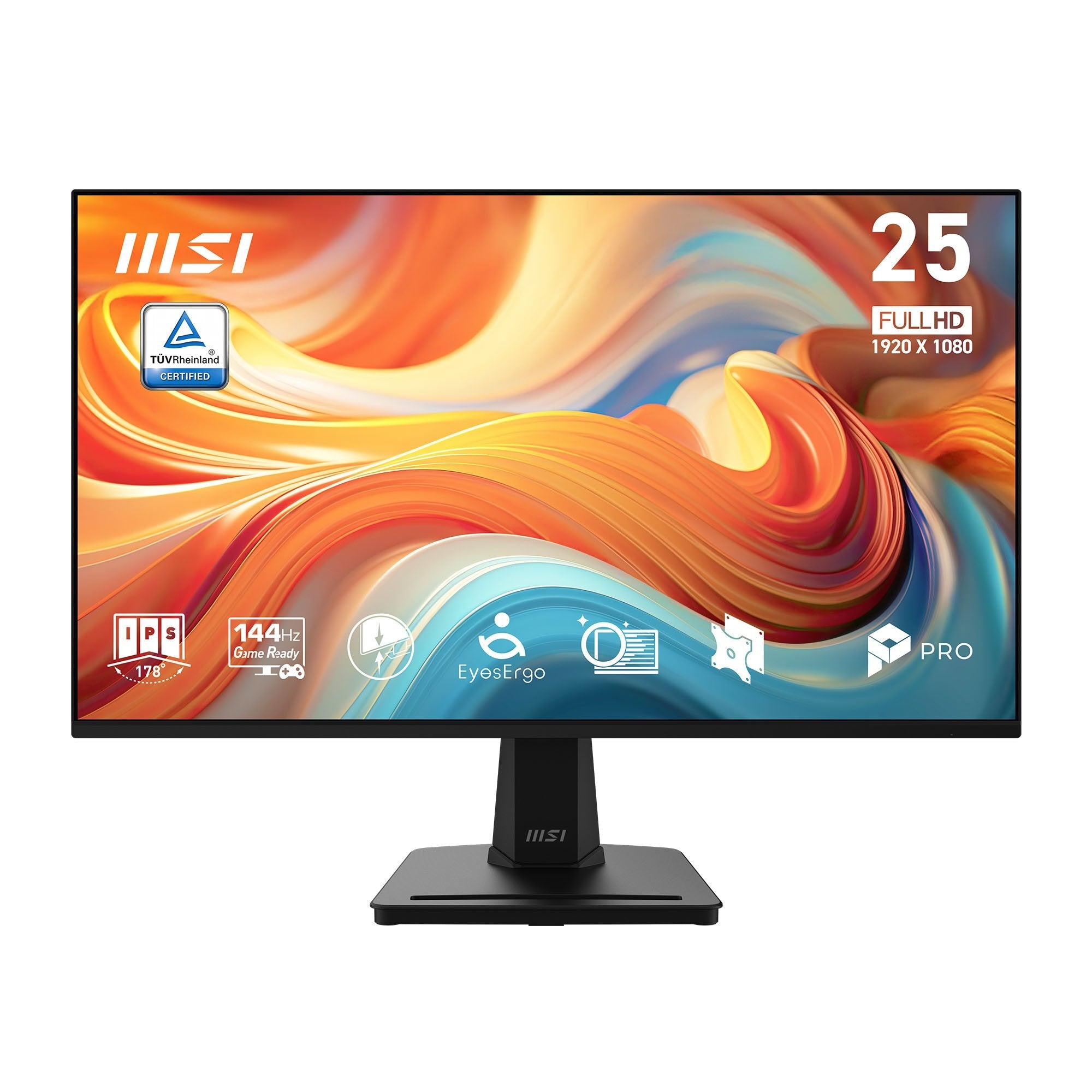 Monitor Msi Pro Mp251 E14l 24.5" Ips Fhd 144hz 300cd M2 4ms D-Sub Hdmi