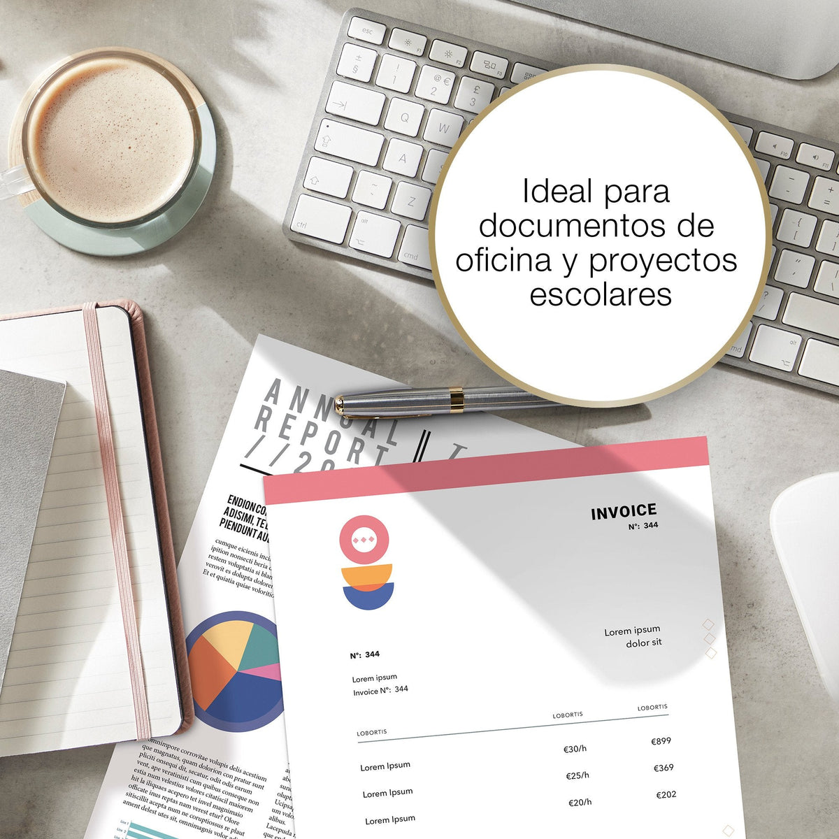 Epson C13s450075 Papel Para Impresora De Inyección De Tinta A4 (210x297 Mm) Mate Blanco