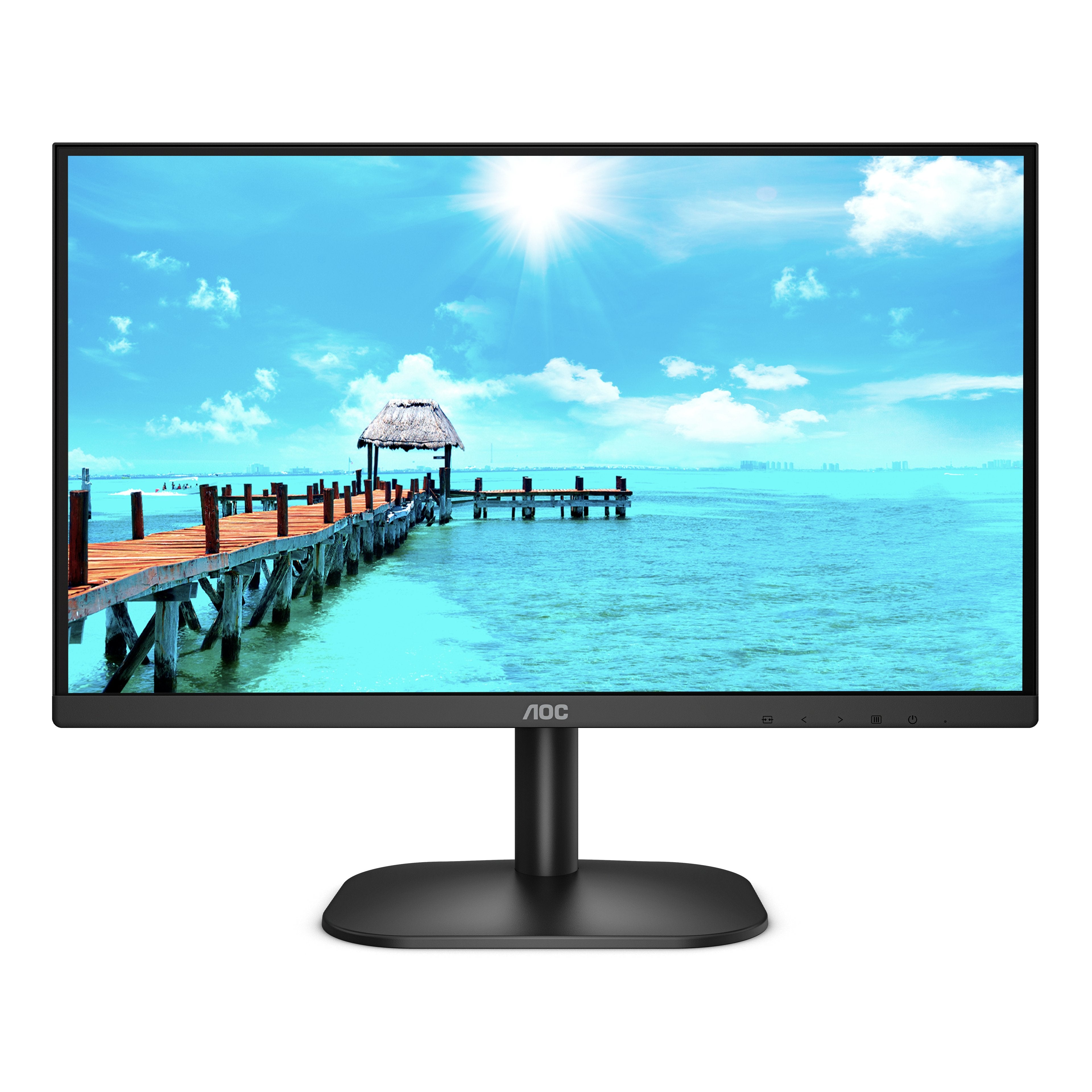 Monitor Aoc 23.8" 24b2xh Ips Hdmi Fullhd(1080p) Vga Hdmi Negro
