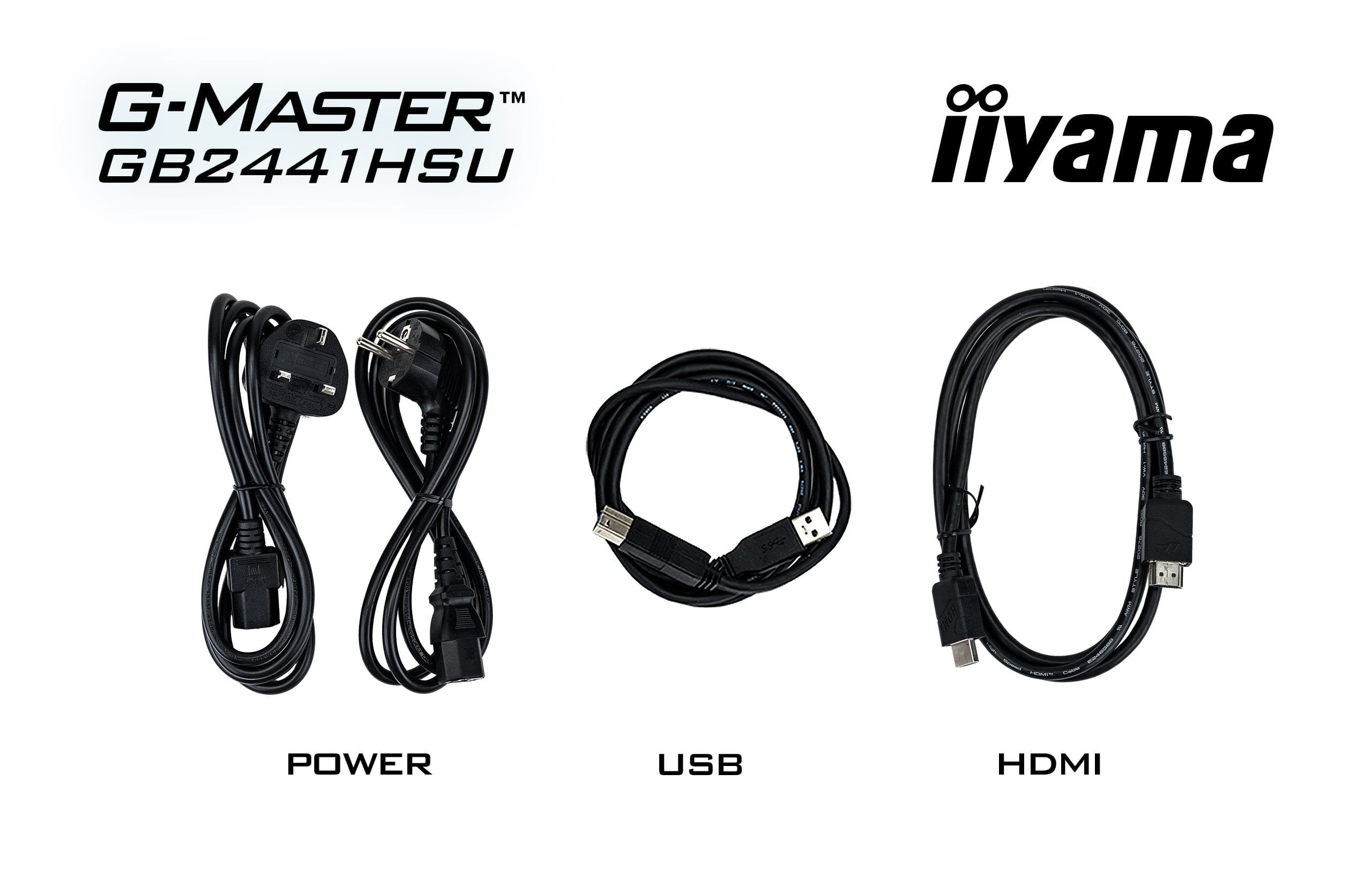 Iiyama 60.5cm 23.8" Gb2441hsu-B1 16:9 Hdmi+Dp+2xusb