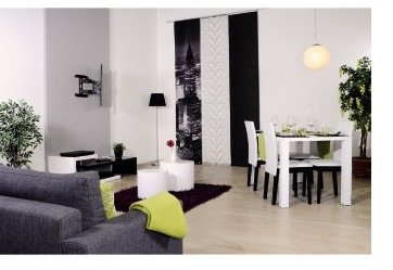 Soporte Mural Tv, Negro, Doble Brazo Articulado, De 37 A 75 Pulg, Carga Máx. 45 Kg