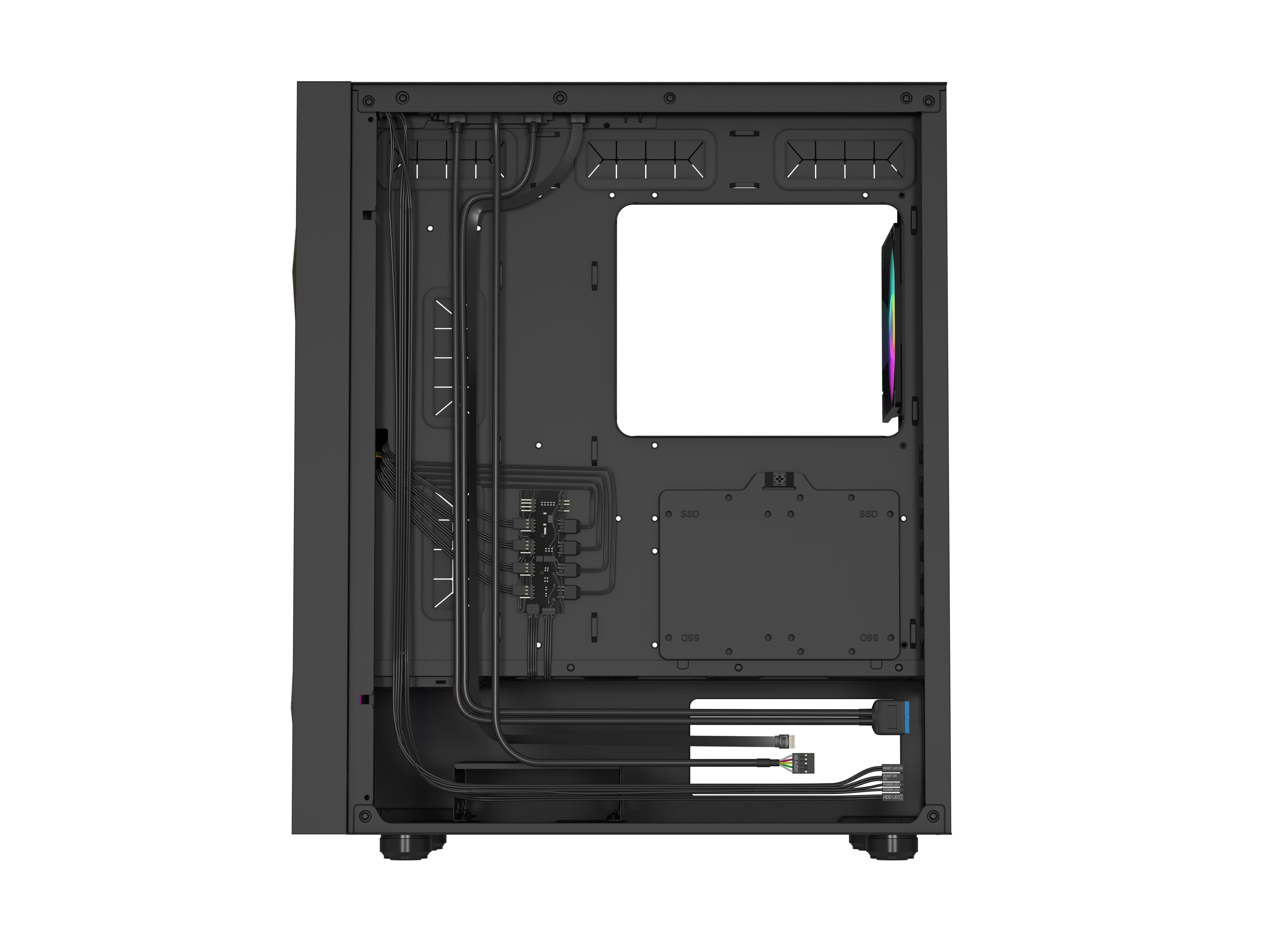 EAN 5901969444537 - GENESIS Diaxid 605 ARGB Midi Tower Negro imagen 15