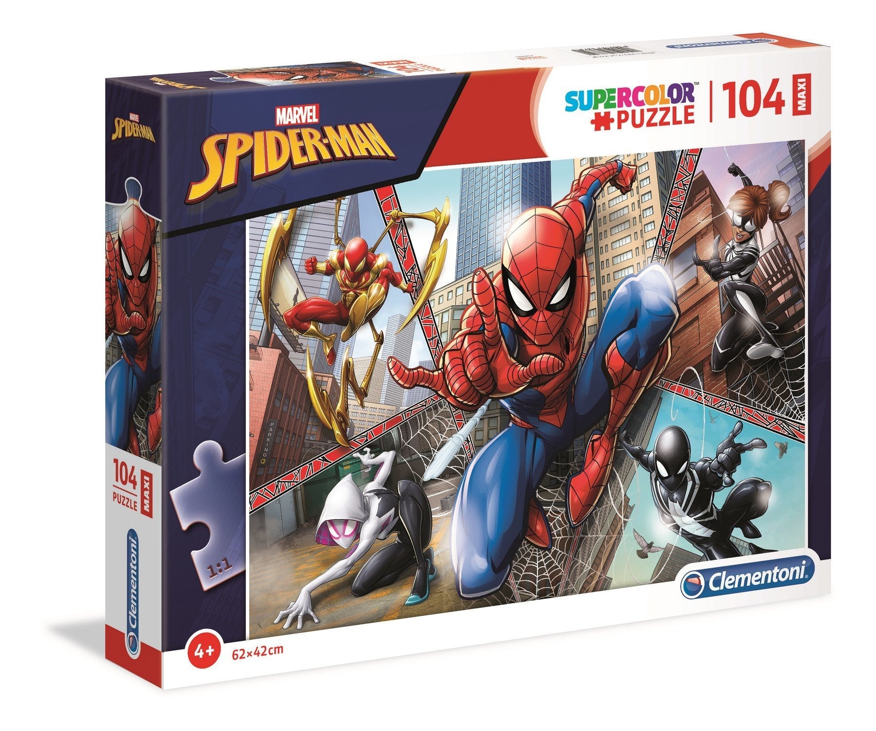 Puzzle Maxi Spiderman Marvel 104pzs