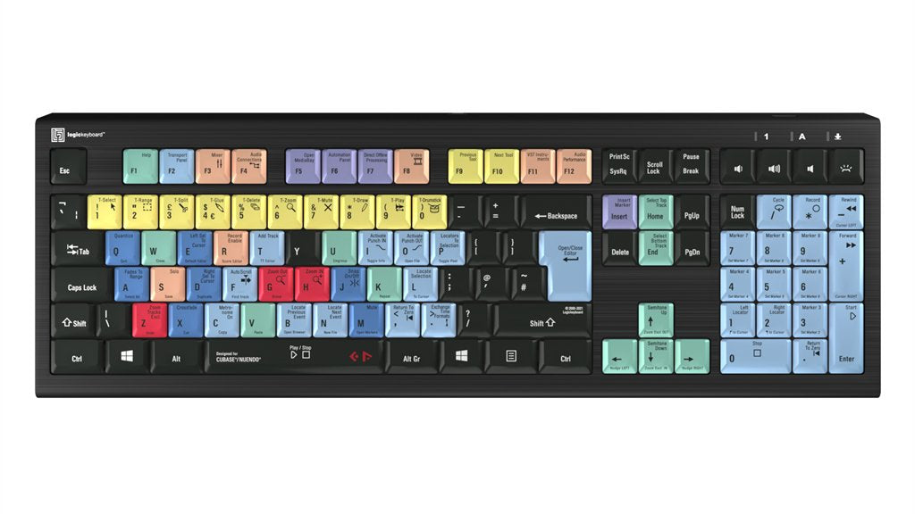 Logickeyboard Cubase Nuendo Astra 2 Uk (Pc)