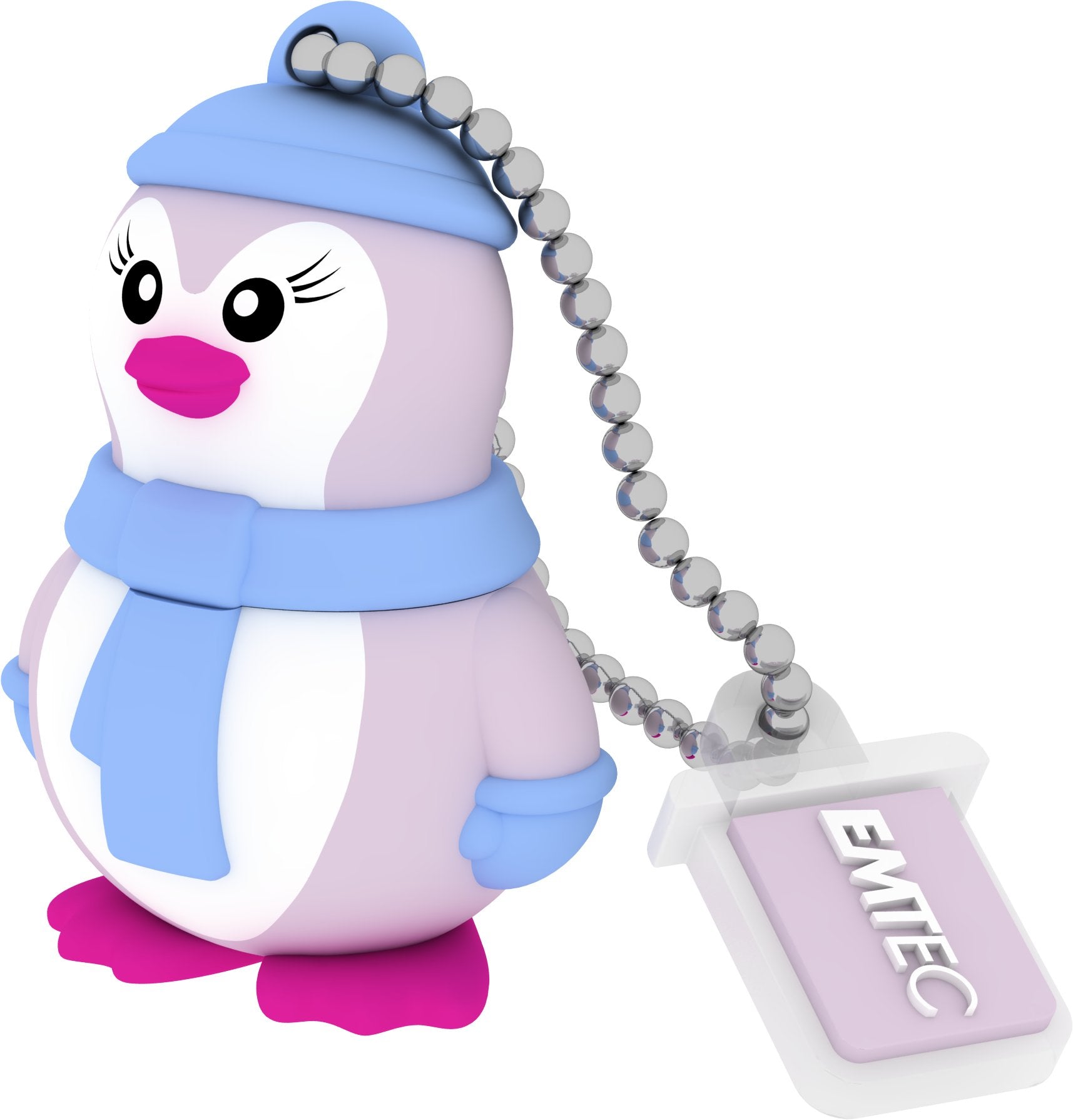 Pendrive Emtec 16gb M336 Usb 2.0 Animalitos Lady Penguin