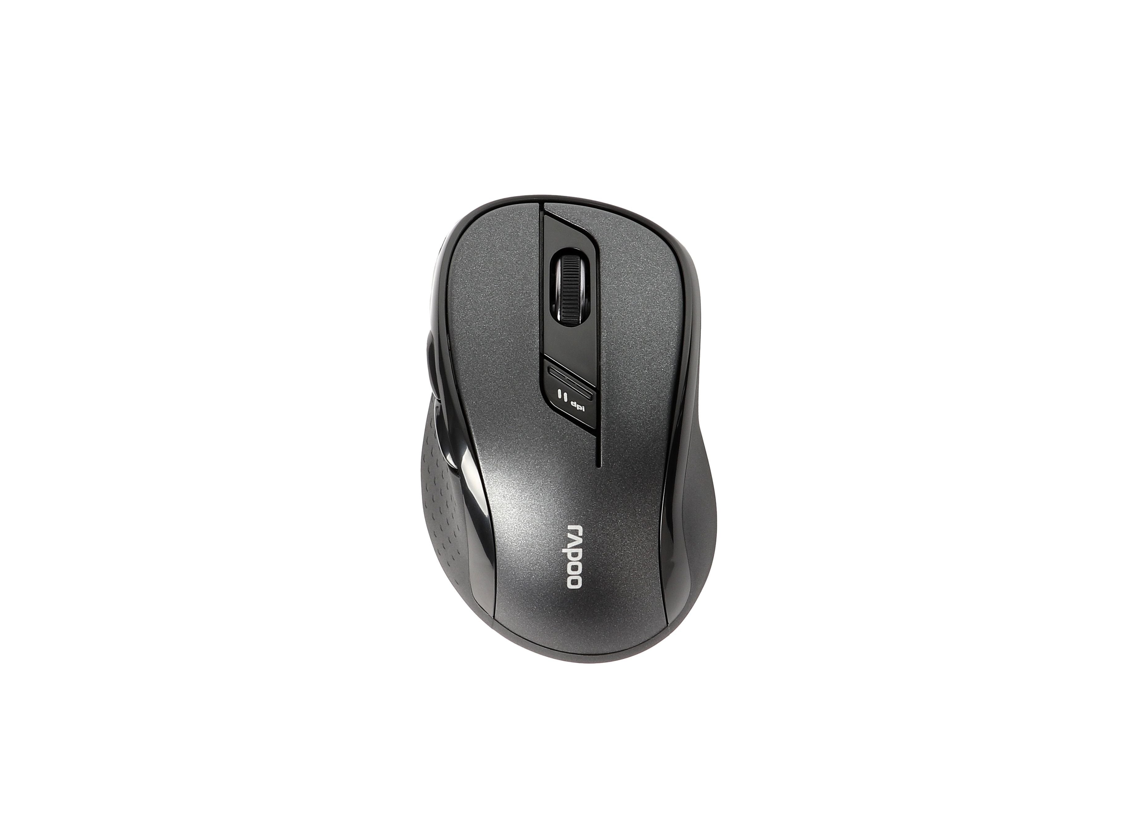 EAN 6940056184047 - Rapoo M500 Silent ratón Oficina mano derecha RF Wireless + Bluetooth Óptico 1600 DPI imagen 1