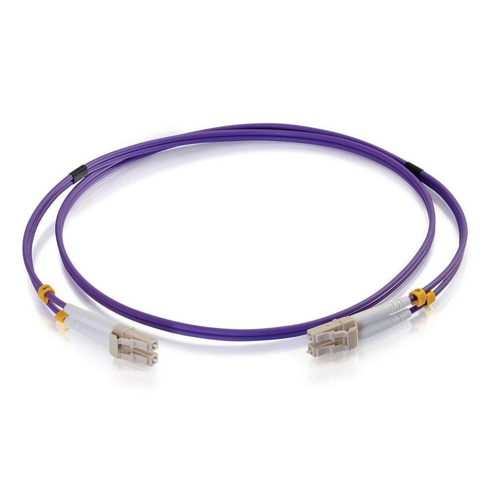 EAN 0757120817499 - C2G 1M LC/LC OM4 LSZH FIBRE PATCH - VIOLET Cable de fibra óptica e InfiniBand Púrpura imagen 2