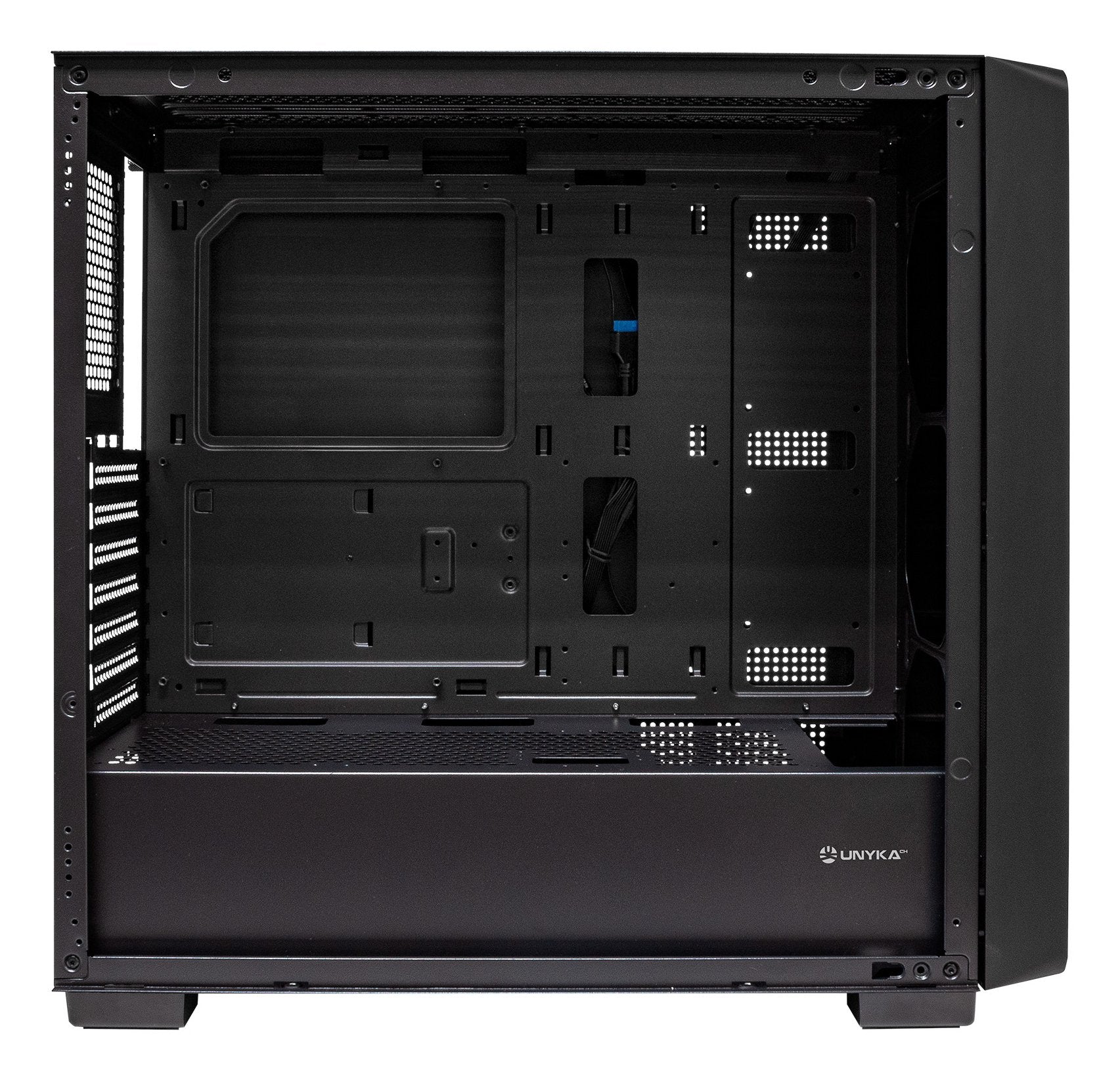 EAN 8436617921100 - UNYKAch UK121804 carcasa de ordenador Midi Tower Negro, Madera imagen 3