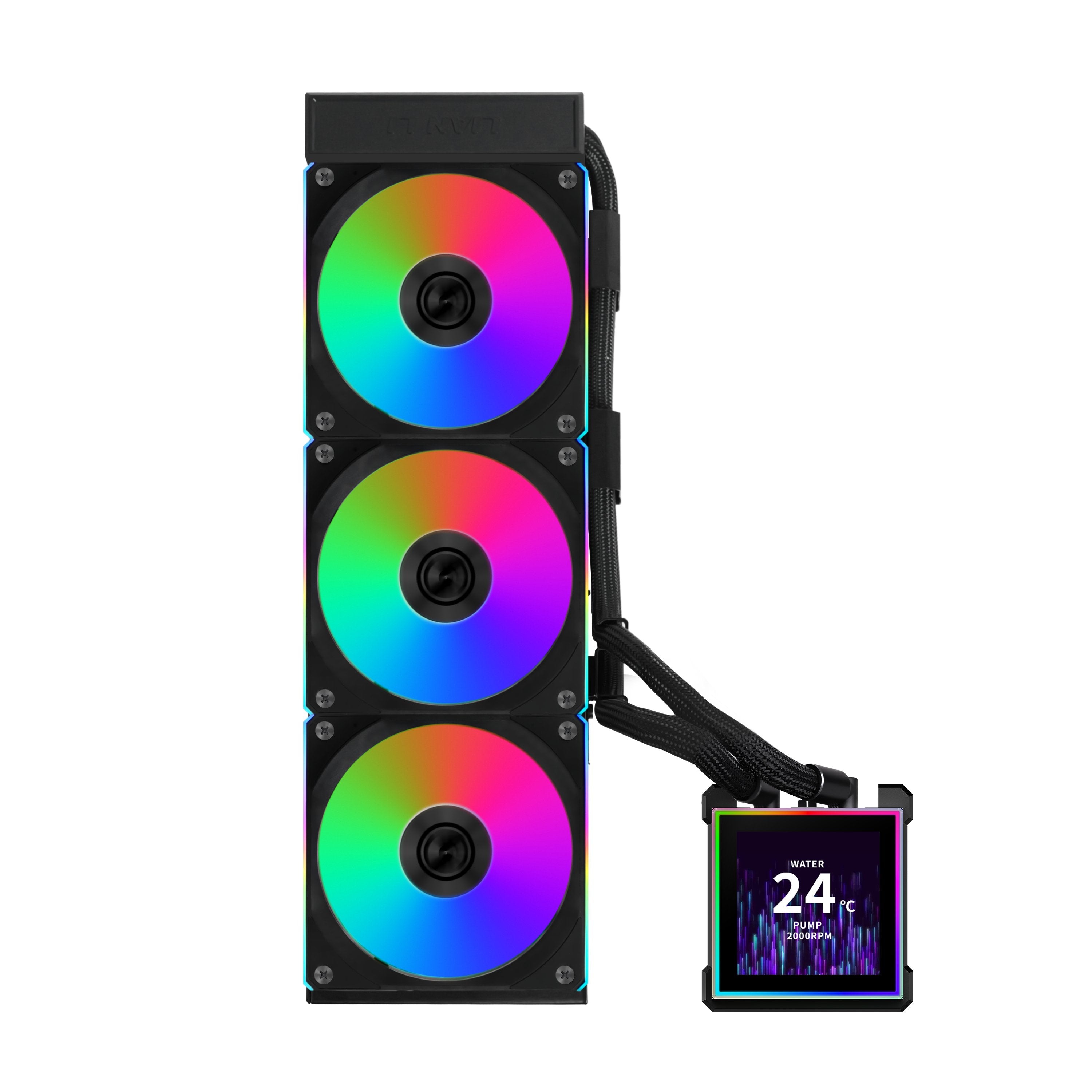 Refrigeracion Liquida Cpu Lianli Hydroshift Ii Lcd-S 360cl B