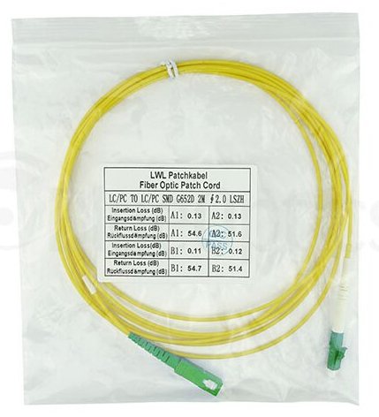 EAN 4063232609928 - BlueOptics SFP2122BU1MM Cable de fibra óptica e InfiniBand 1 m LC SC Amarillo imagen 8