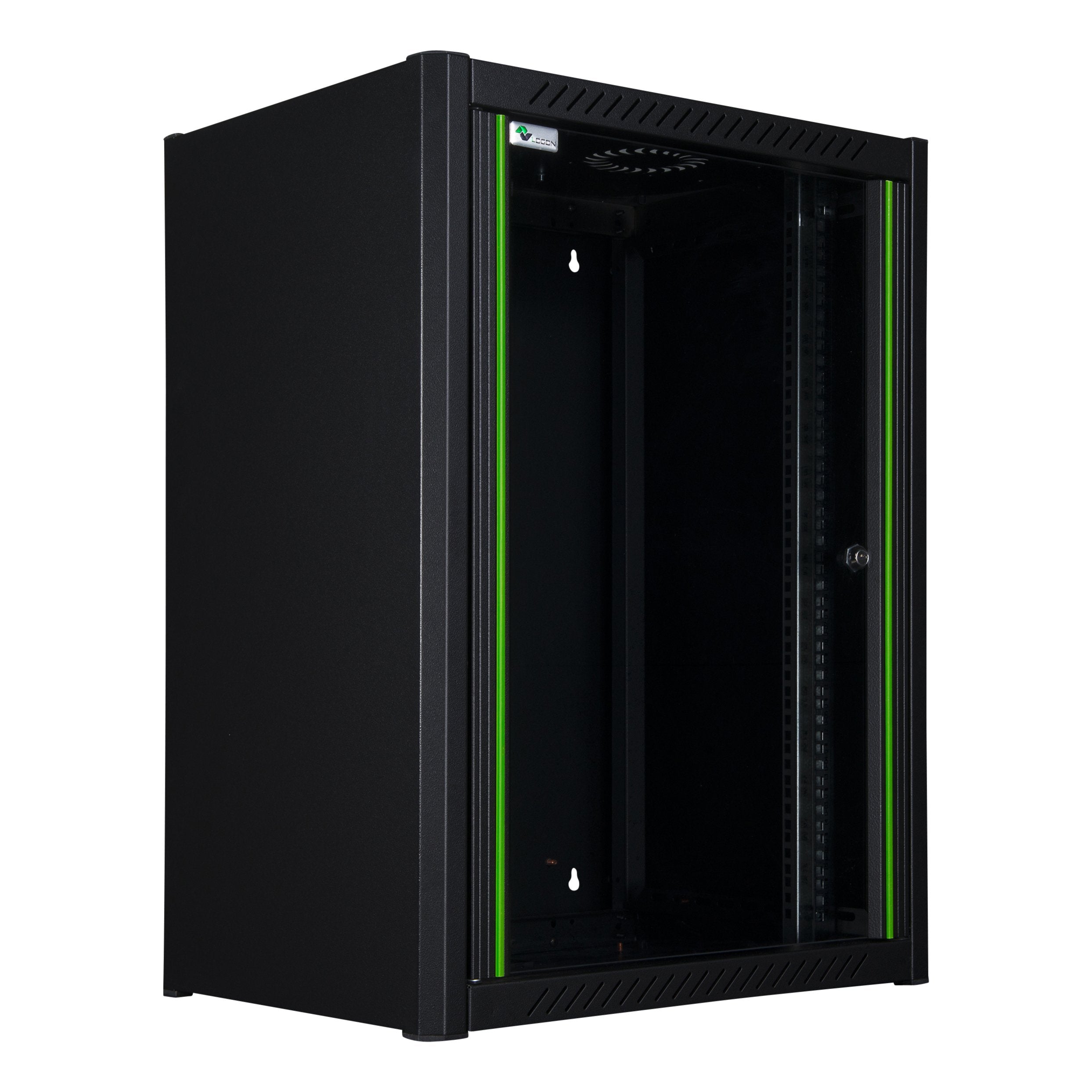 EAN 5420016846853 - LOGON RWM16U45BL armario rack 16U Bastidor de pared Negro imagen 1