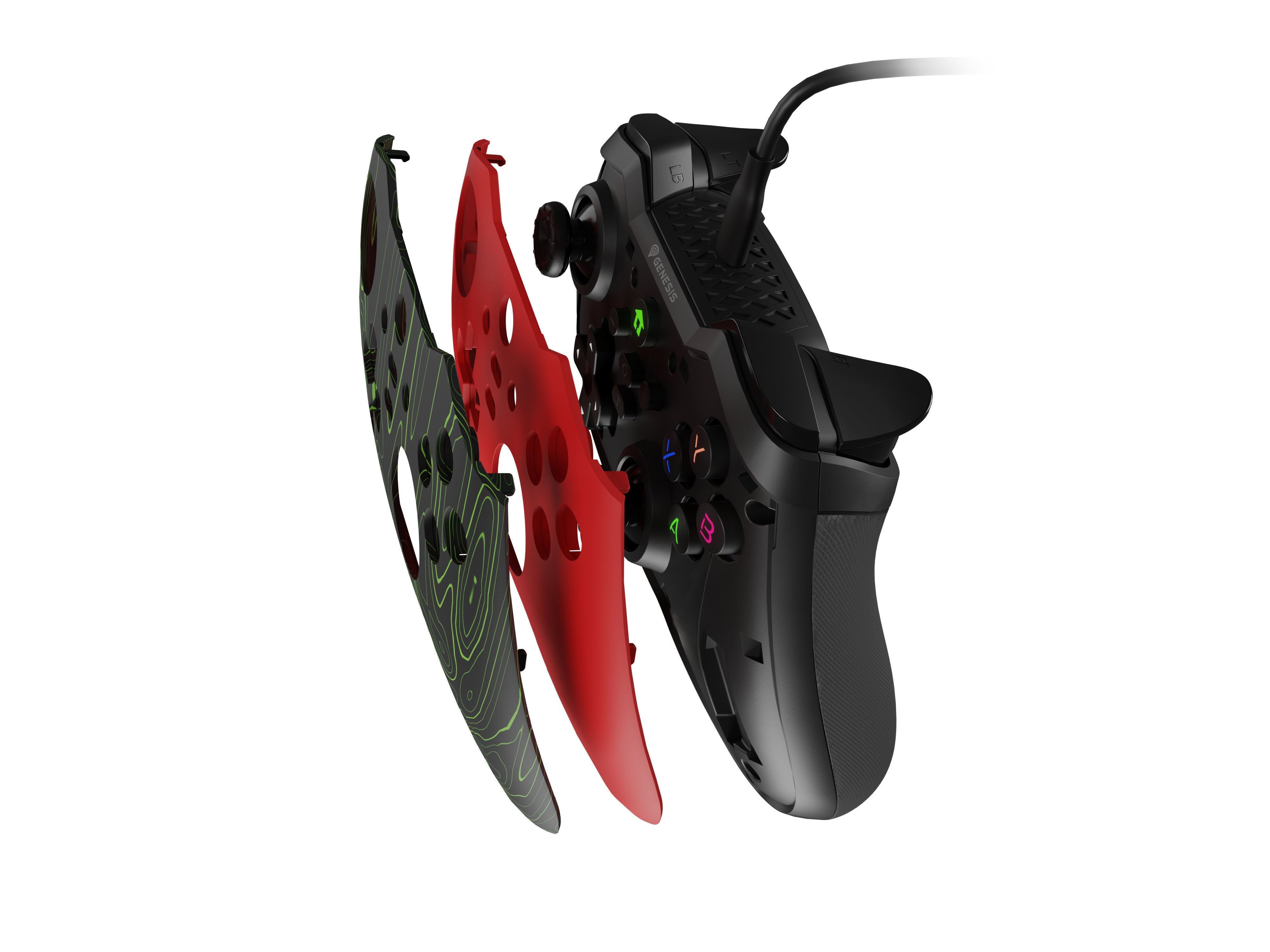 EAN 5901969443783 - GENESIS Mangan 300 Rojo USB Gamepad Analógico/Digital Android, Nintendo Switch, PC imagen 12