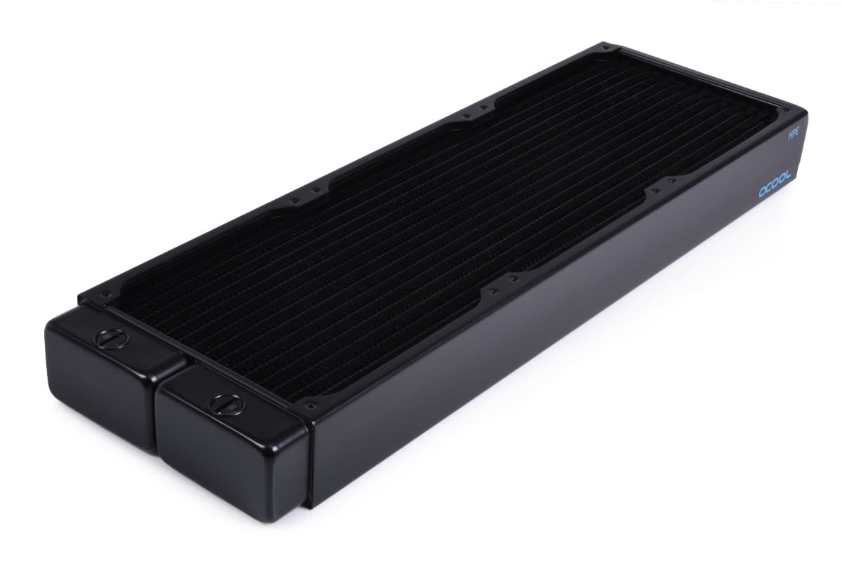 Radiador Alphacool Nexxxos Hpe-45 Full Copper 420mm, Negro