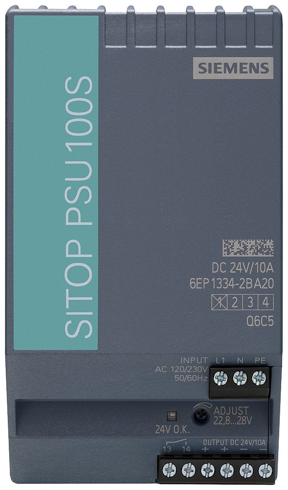 Siemens 6ep13342ba20 Sitop Psu100s 24v 10a Stromversorgung Eing. 120 230vac