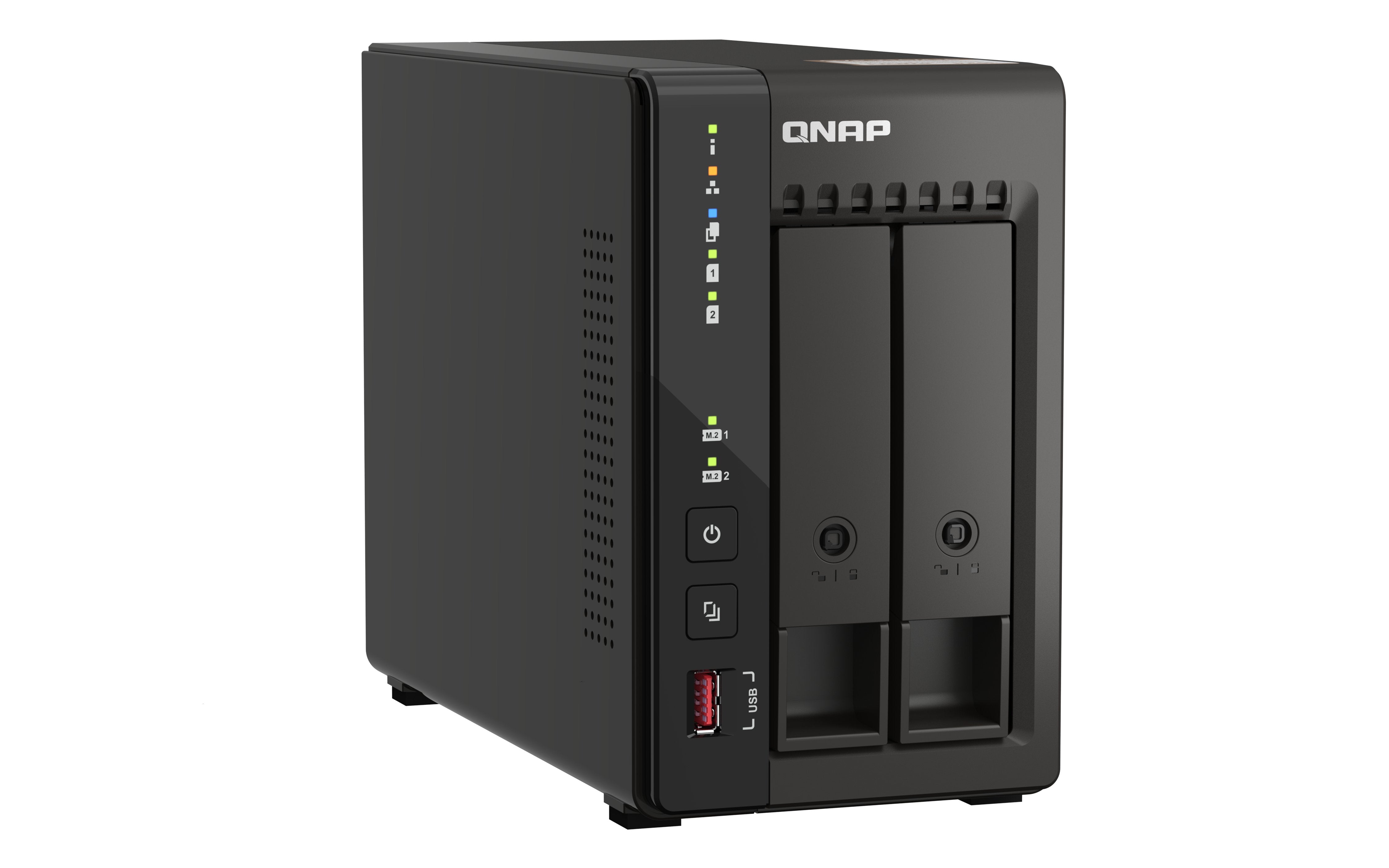 Dispositivo Qnap Nvr Qvp-21c De 8 Canales Integrado Y 2 Bahías