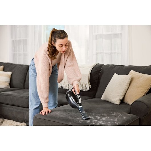 Aspiradora Black & Decker Dvd320j-Qw De Mano Negro Sin Bolsa