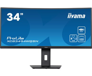 EAN 4948570121410 - iiyama ProLite XCB3494WQSN-B5 pantalla para PC 86,4 cm (34") 3440 x 1440 Pixeles UltraWide Quad HD Negro imagen 2
