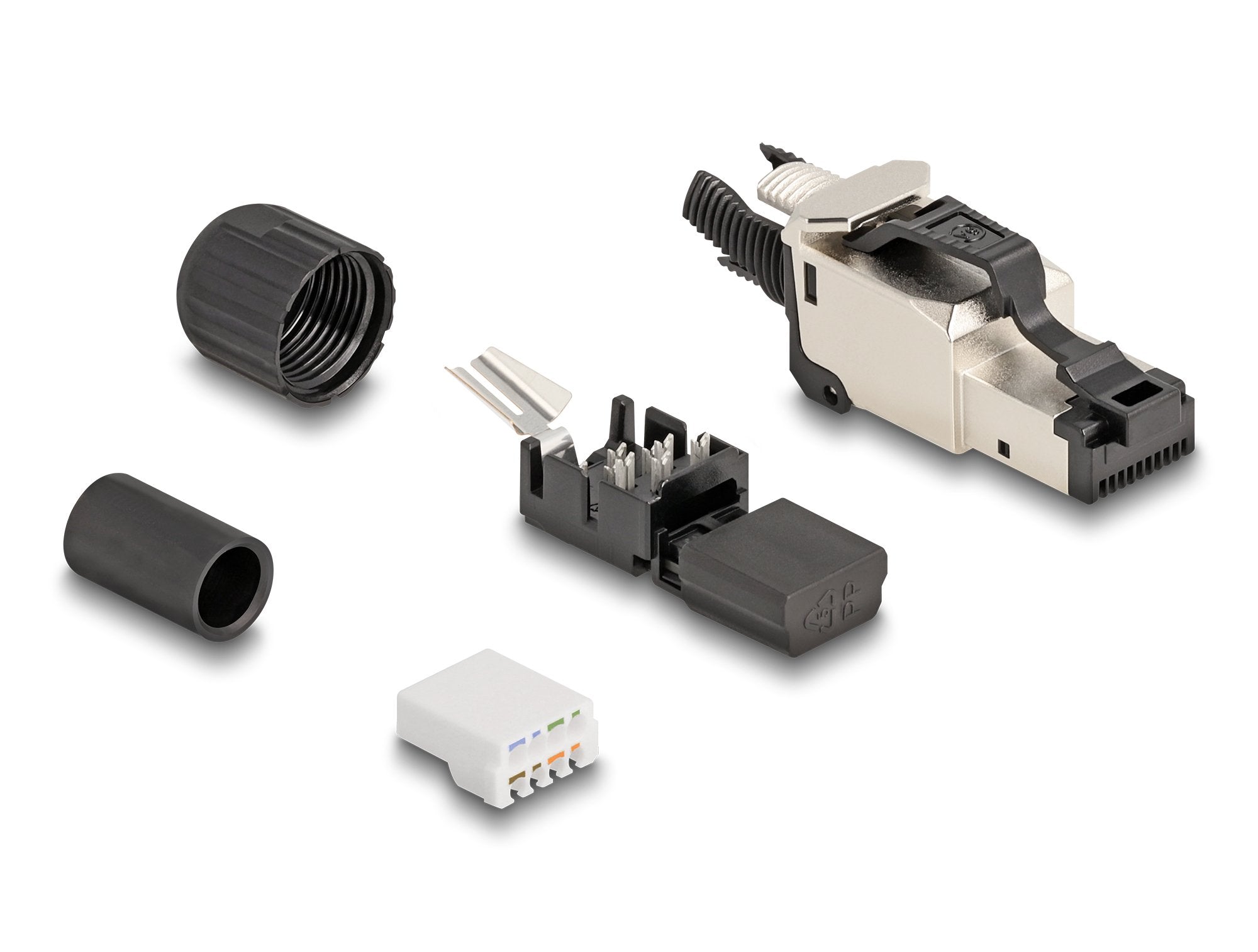 Delock 86016 Montaje De Enchufe Rj45 Cat.6a