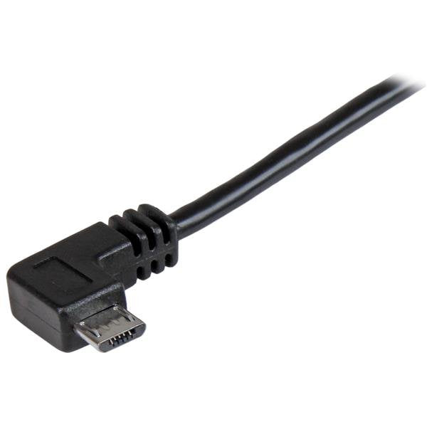 Cable 0.5m Micro Usb Acodado Cabl La Derecha Para Smartphones
