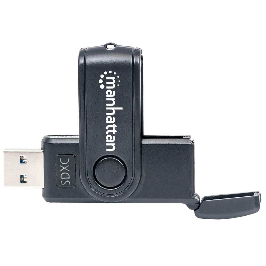 Manhattan Mini Multi-Card Reader Writer Usb 3.0 24-In-1