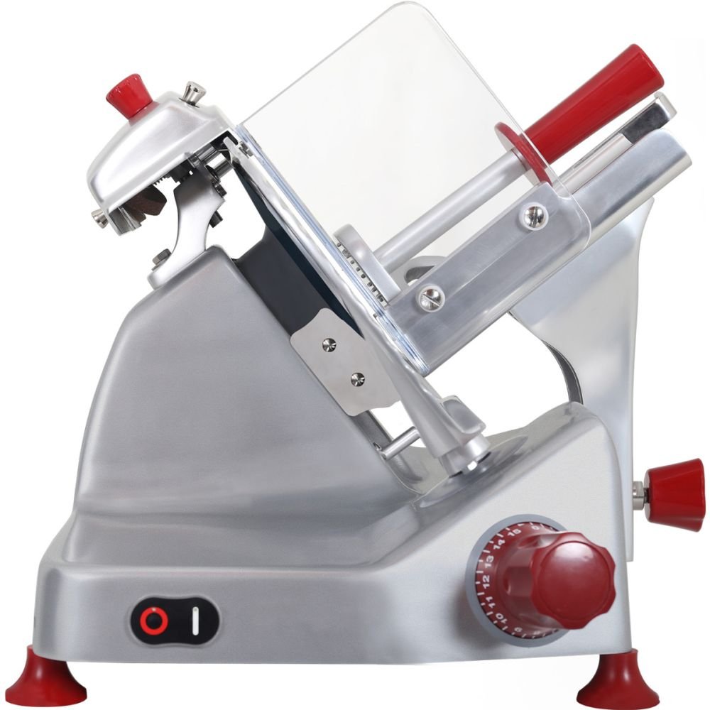 EAN 8055277799548 - Berkel BKPXSGB2010000000T rebanadora Eléctrico 330 W Gris, Rojo Acero inoxidable imagen 1