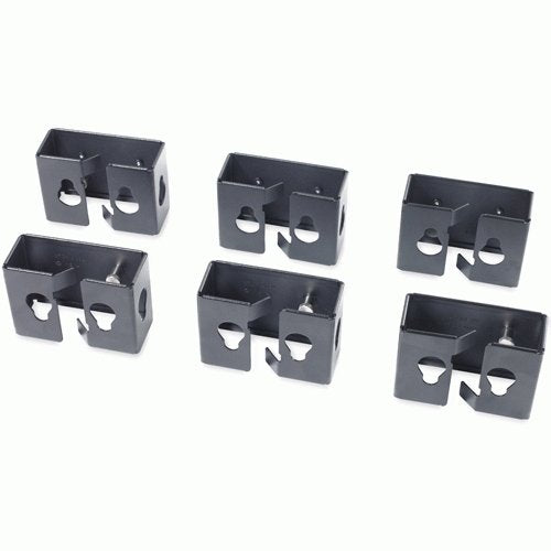 Apc Cable Containment Brackets With Pdu Mounting Abrazaderas De Montaje De Pdu Negro Para Netshelter Sx