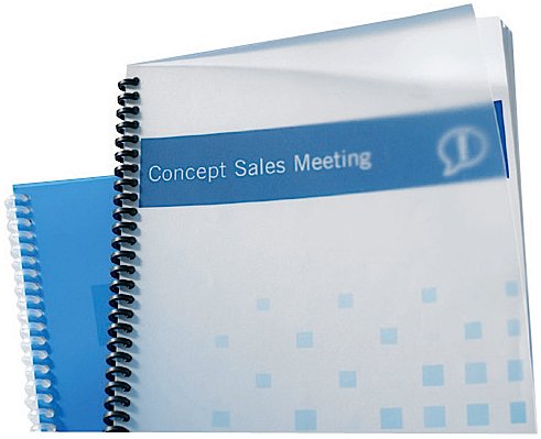 EAN 0013465386848 - GBC IB386848 cubierta Cloruro de polivinilo (PVC) Transparente 100 pieza(s) imagen 1