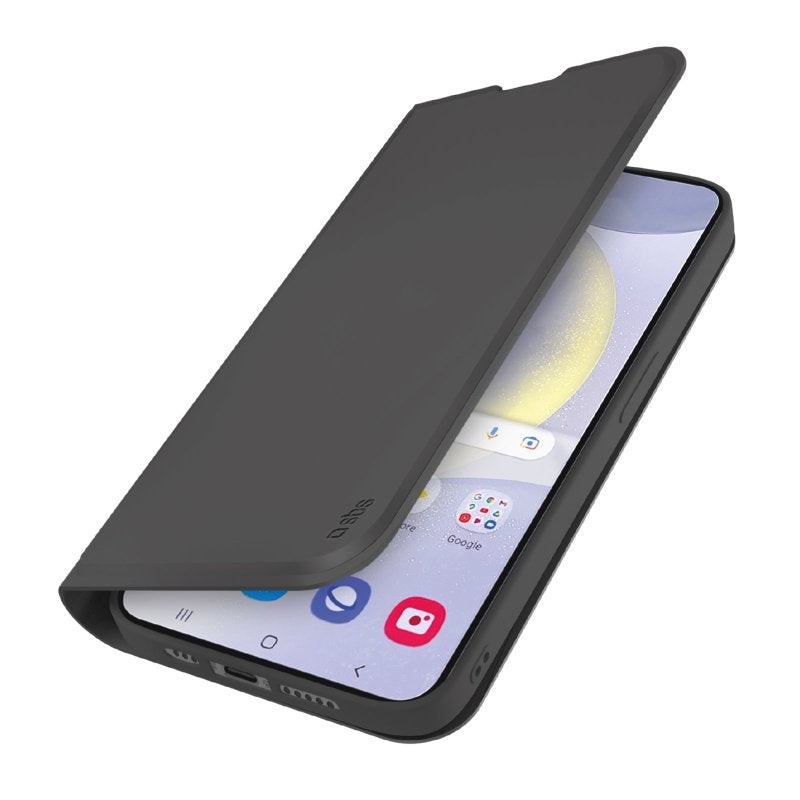 Sbs Wallet Stand Galaxy S25+ Schwarz