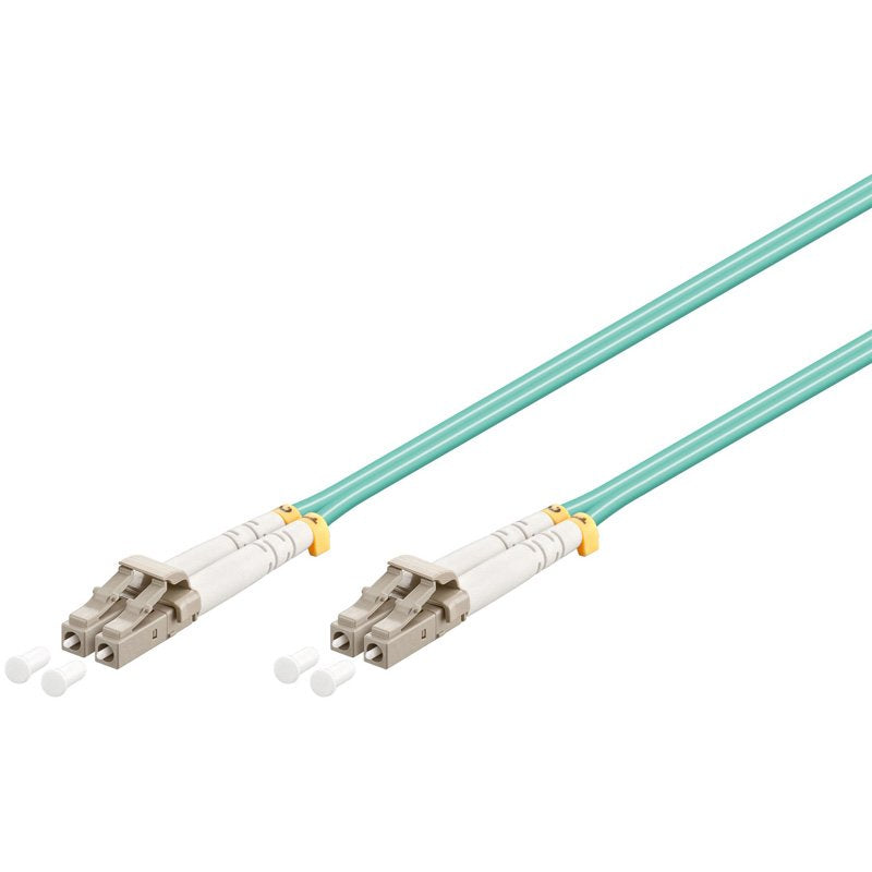 Goobay Lc-Lc, 3 M Cable De Fibra Optica Om3 Azul