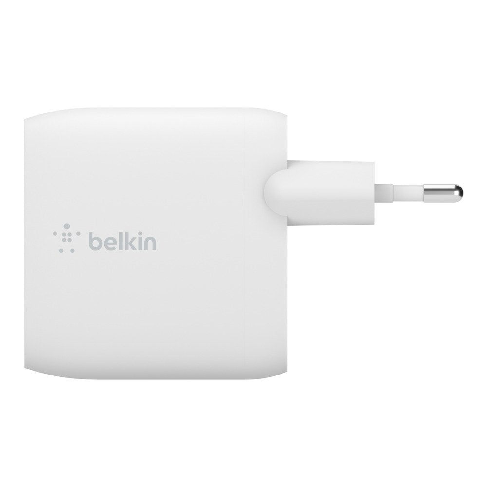 Cargador Pared Belkin Wcb002vfwh Doble Usb-A Boost Charge 12wx2 Color Blanco