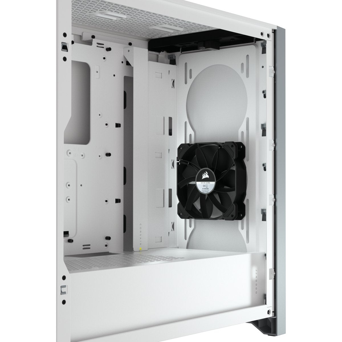 Caja Pc Corsair 4000d Tempered Glass White
