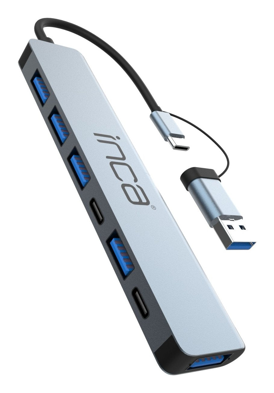 Inca Adaptador Iutp-7t Usb C A 5gbit S