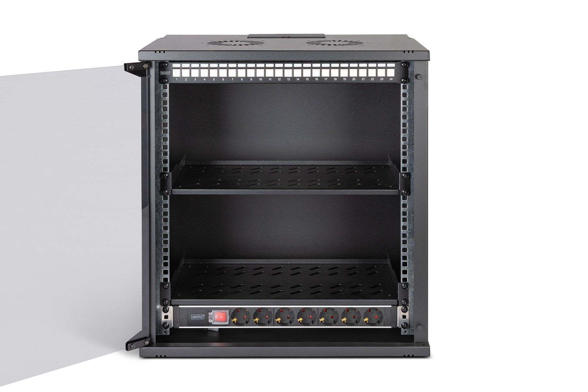 EAN 4016032499664 - Digitus DN-49207-SET armario rack Bastidor de pared Negro imagen 3