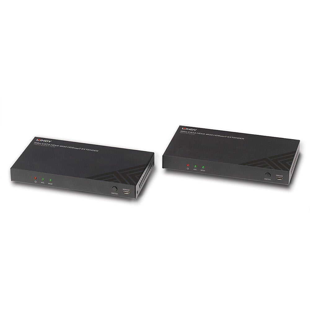 Lindy 38340 Extensor Kvm Transmisor Y Receptor (Lindy Extender Hdbaset 100m Cat.6 Hdmi 4k60)