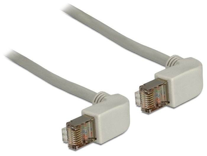 Delock 83510 Cable De Red Rj45 Cat.5e Sf/Utp Acodado Hacia Arriba / Hacia Arriba 0,5 M
