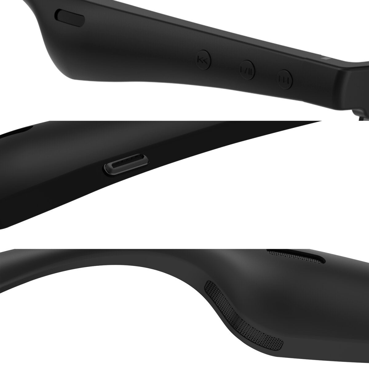 4smarts Wireless Soundglasses Sport 2, Negro
