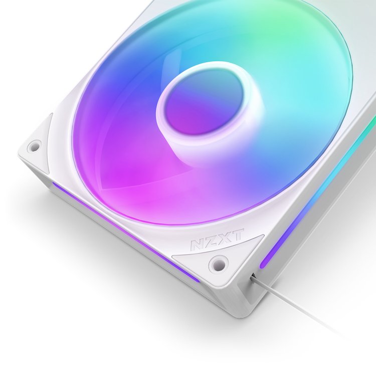 EAN 5056547204406 - NZXT RF-U24HF-W1 sistema de refrigeración para ordenador Carcasa del ordenador Ventilador Blanco imagen 4