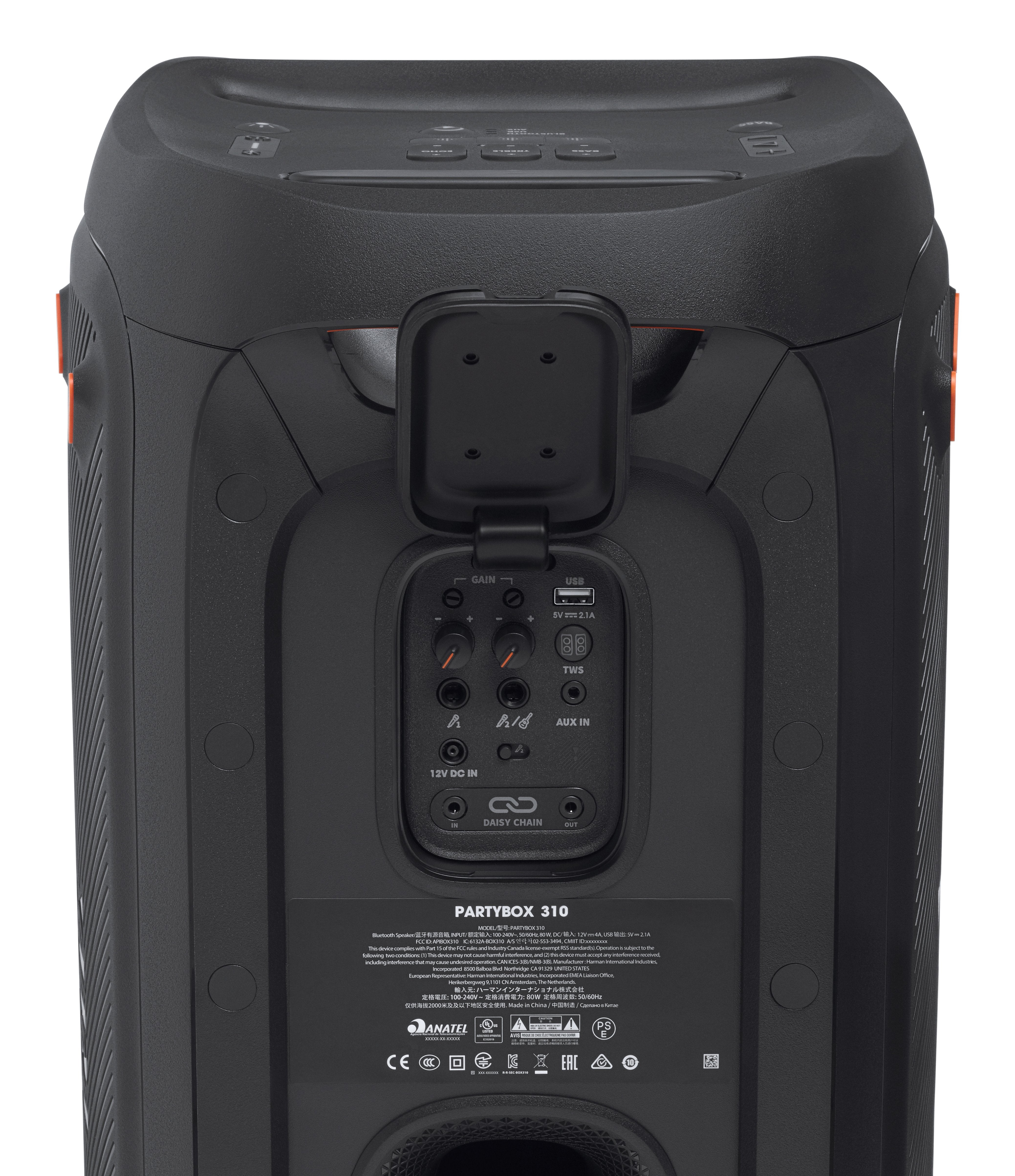 EAN 6925281973918 - JBL PartyBox 310 Altavoz portátil estéreo Negro 240 W imagen 5