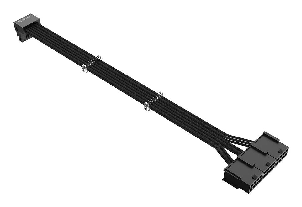 Akasa Cable G-Nexus Px24 Ak-Cbpw31-30bk 12+4-Polig (Ra)(M) Auf 3x8-Polig (Ra)(W) 30cm