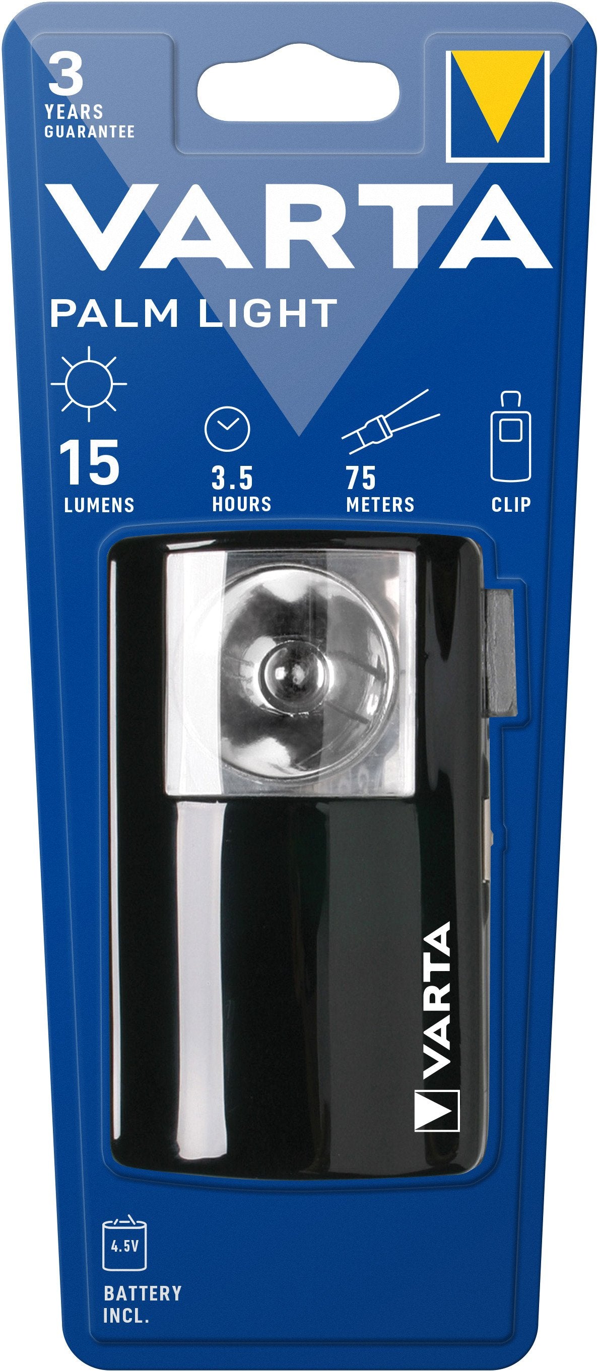EAN 4008496677566 - Varta Palm Light 3R12 Negro Linterna de mano imagen 2