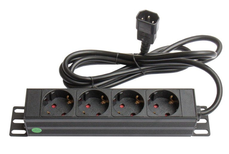 Alcasa Gc-N0078 Base Múltiple 1,8 M 4 Salidas Ac Interior Negro