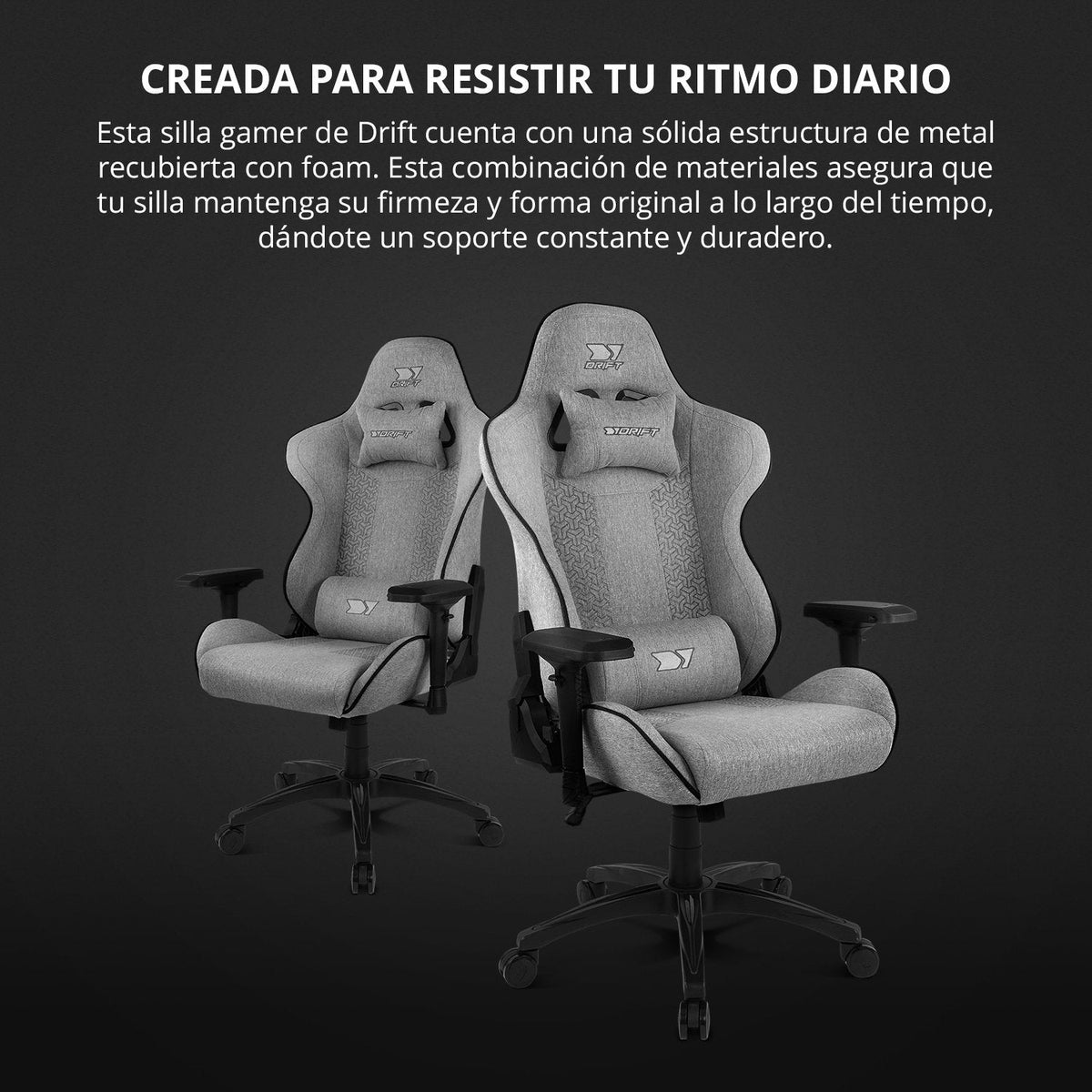 Silla Gaming Drift Dr220 Gris